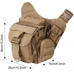 СУМКА НАПЛЕЧНАЯ Tactical Utility Side Shoulder Carrier Od, BK, CB, MC [ACM]